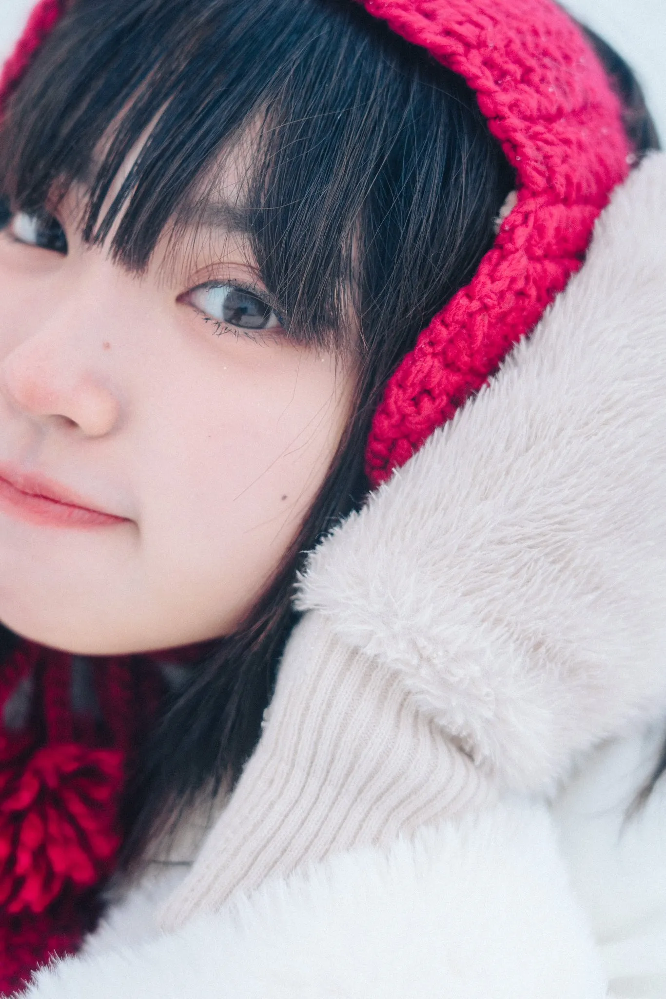 朝日奈まお 都是因为雪-戏子娱乐